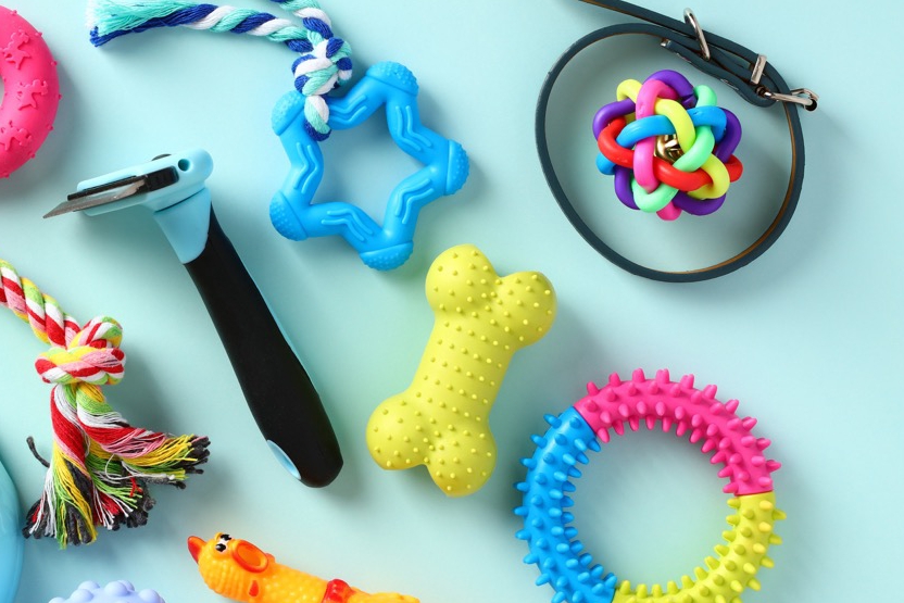 Hundespielzeug, Kauspielzeug, Gummi-Spielzeug, Knochen-Spielzeug, Ring-Spielzeug