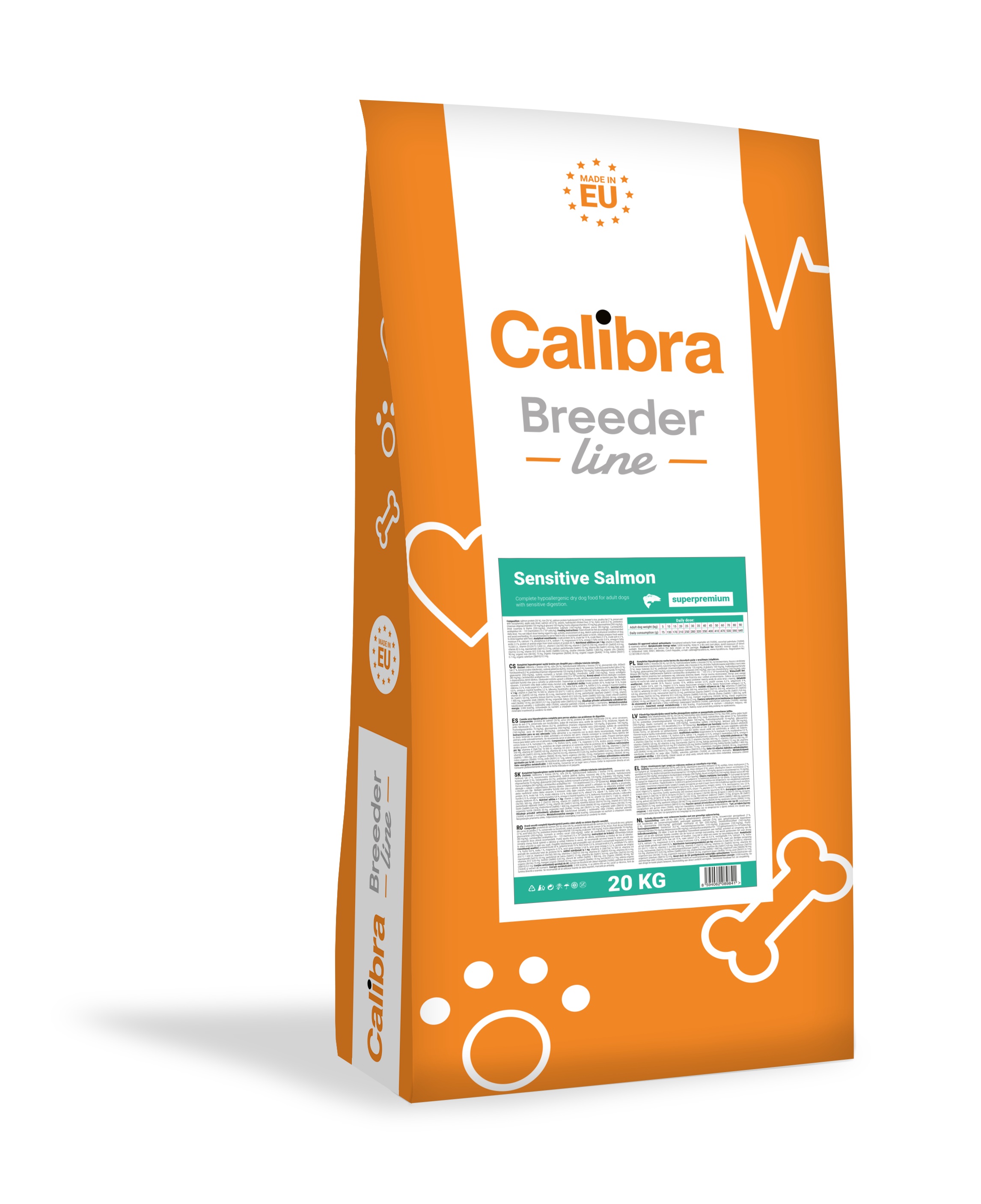 Can Adult Sensitive Saumon 20kg Calibra Superpremium Life