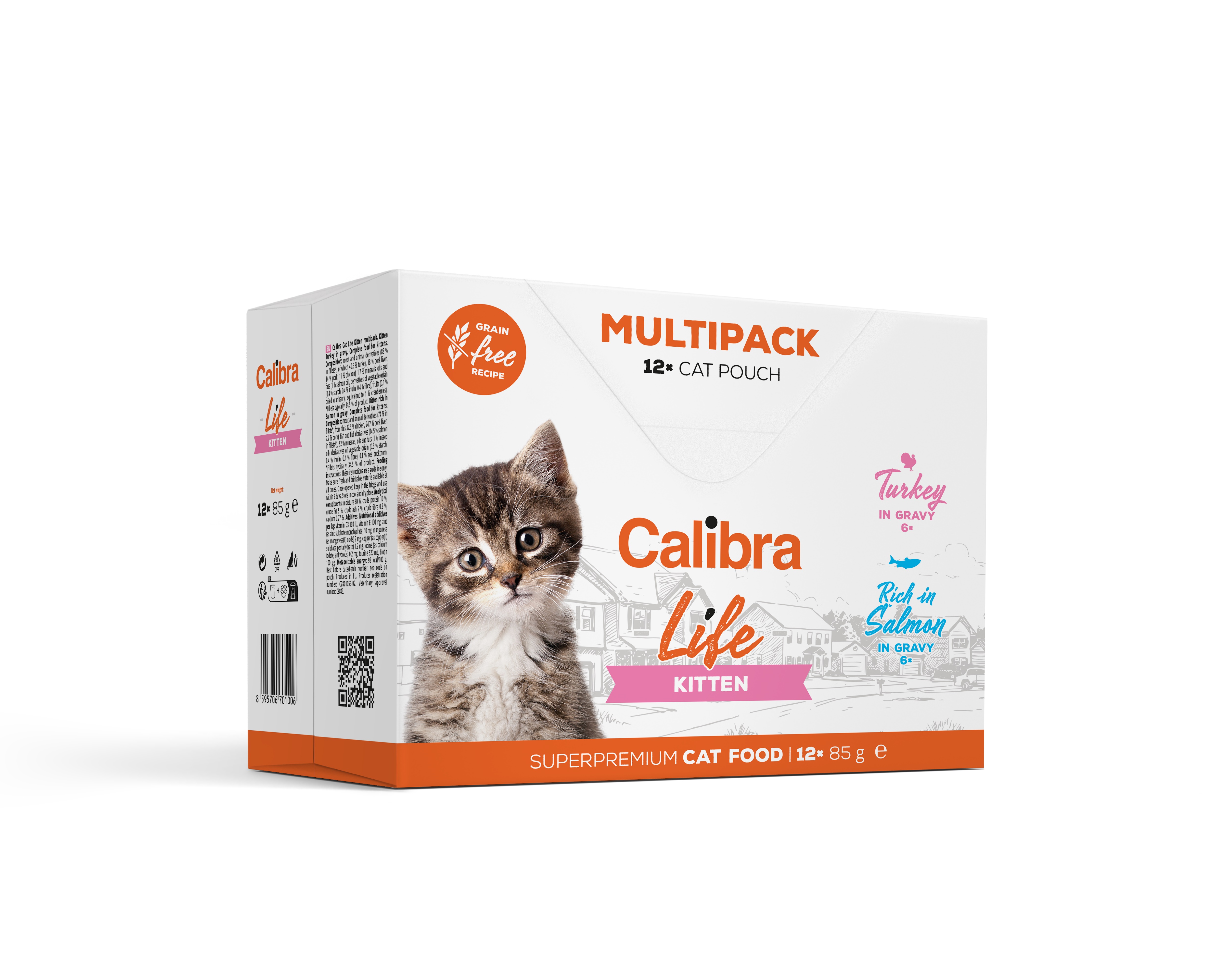 Calibra Superpremium Life Kitten Multipack