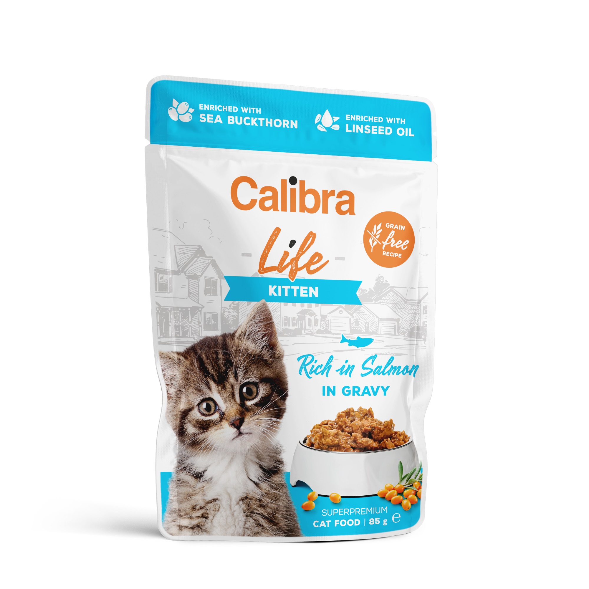 Calibra Superpremium Life Kitten Salmon