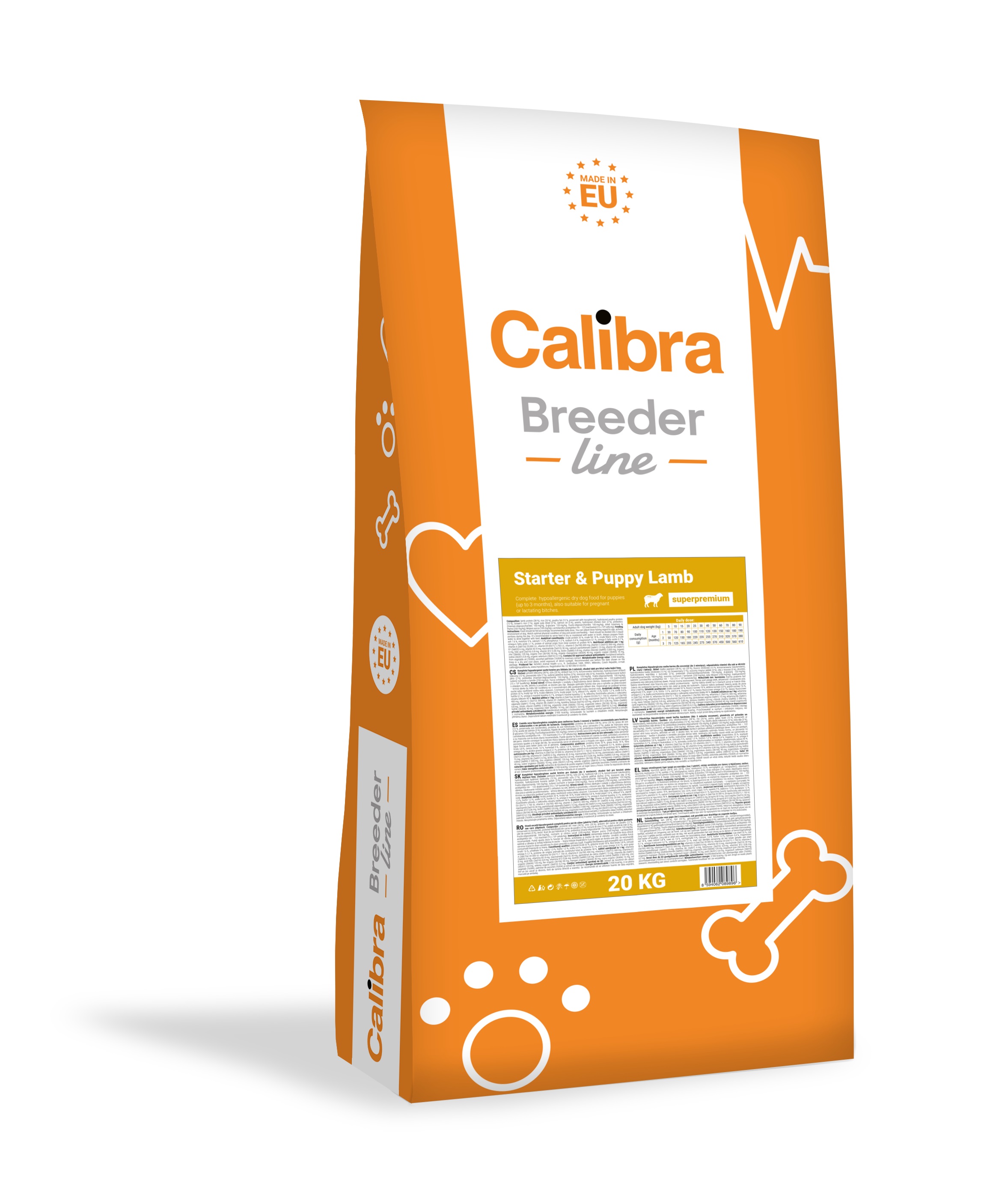 Calibra Superpremium Life Canine Starter Puppy Lamb