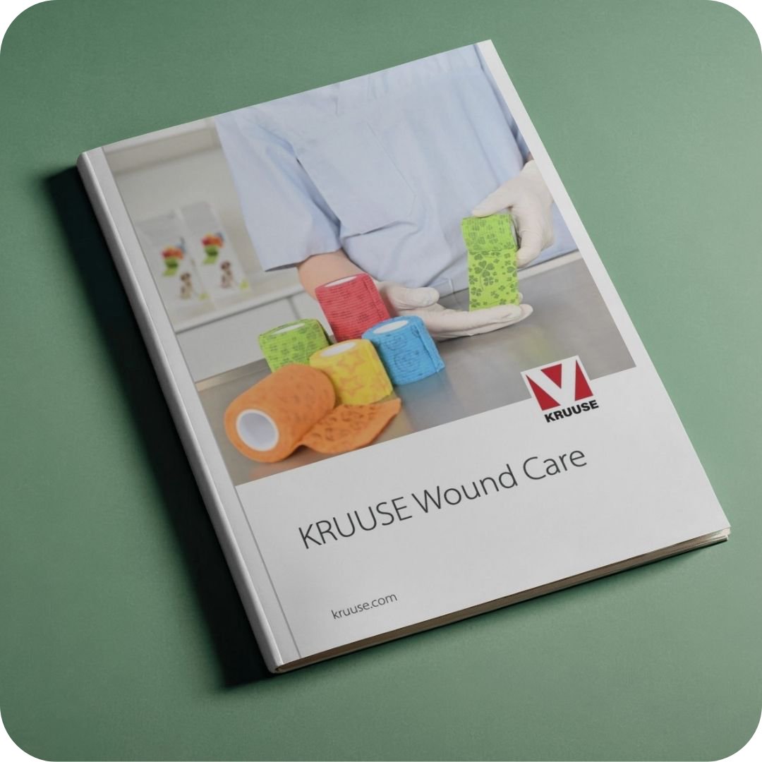 Wundpflege, Kruuse, Verband, Verbände, Rollgaze