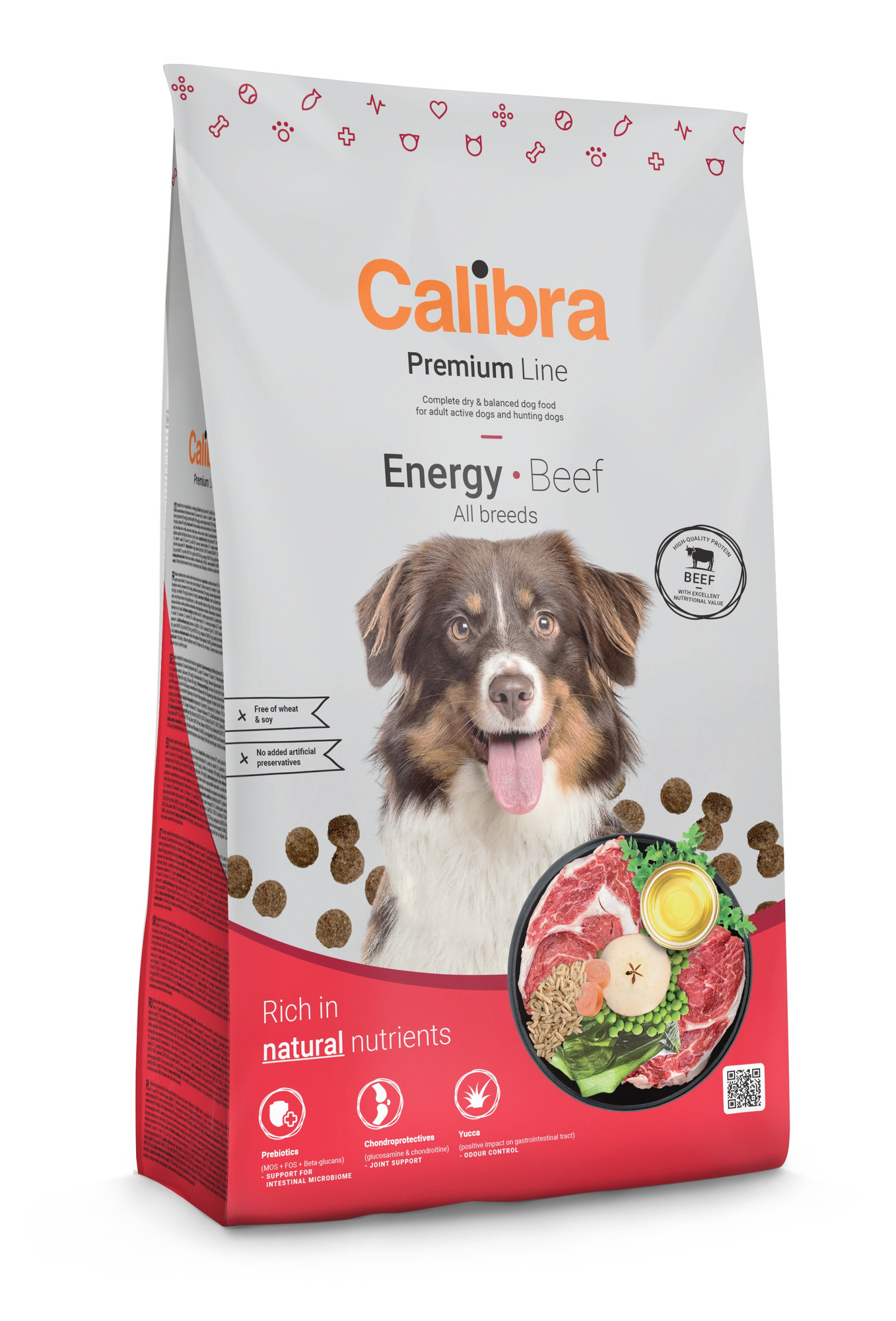 Can Adult Energy Manzo 20kg Calibra Premium